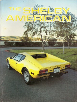 THE SHELBY AMERICAN MAGAZINE 1989, No. 56 - PANTERA SPECIAL, JOHN COLLINS